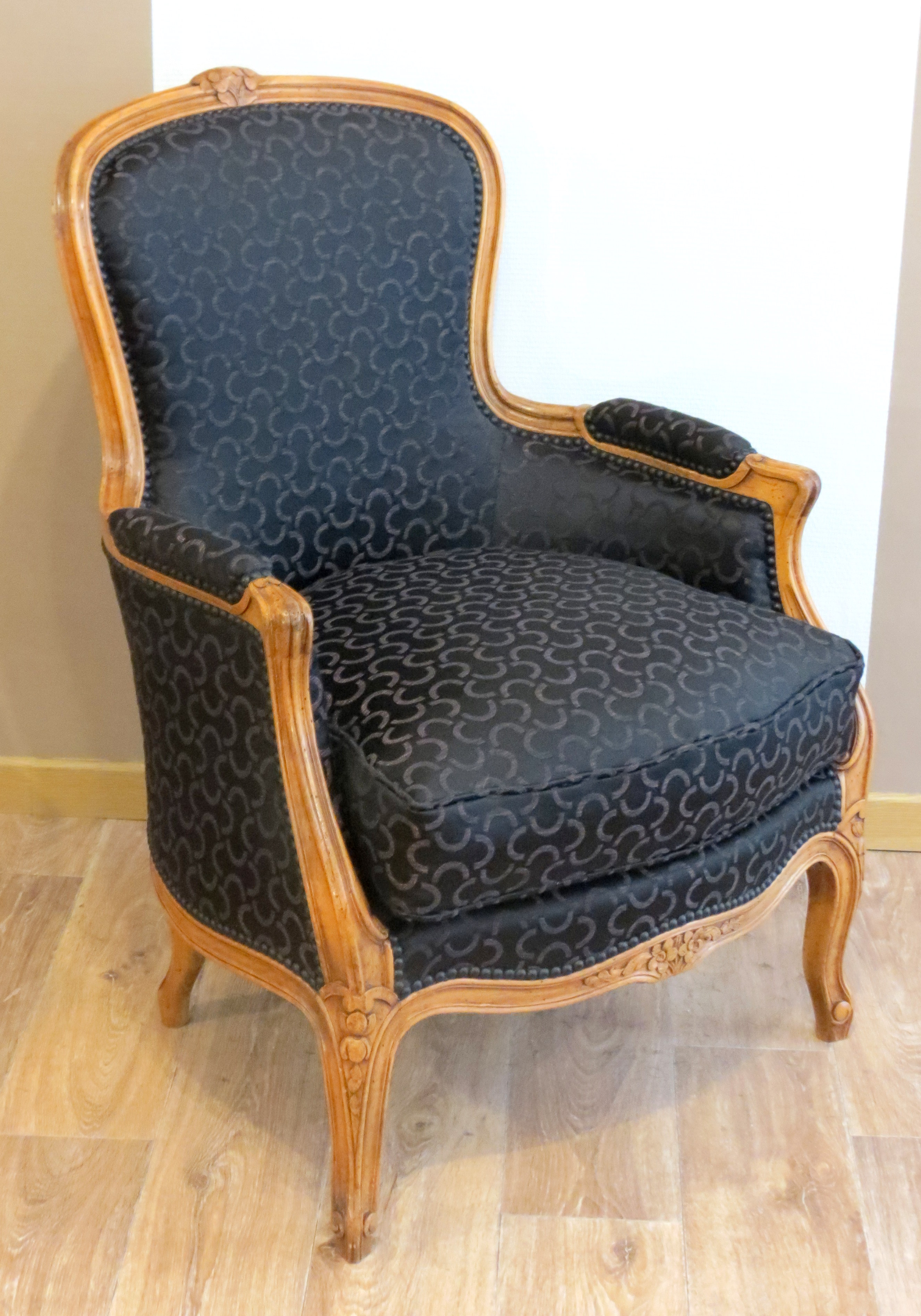 Chauffeuse Louis XV